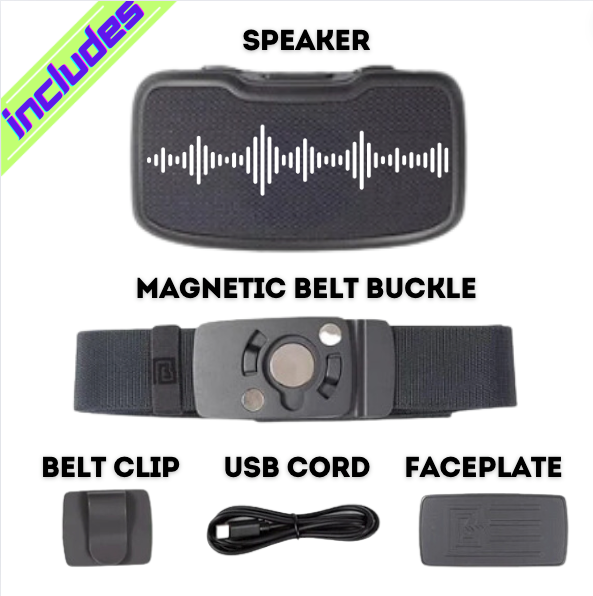 35% OFF - Bumpin' Belts - Bluetooth Belt Buckle Speaker